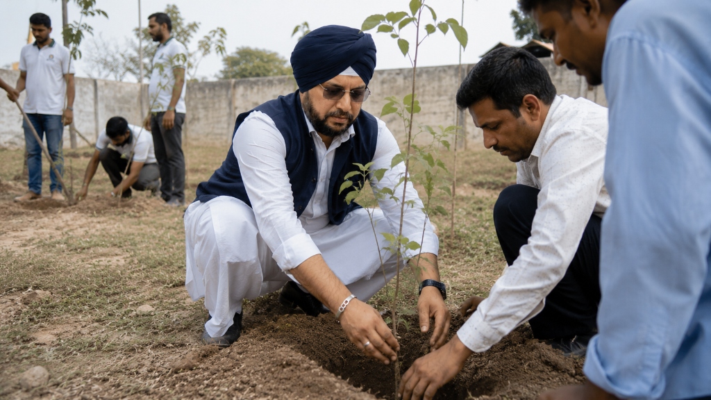 वृक्षारोपण एवं पर्यावरण संरक्षण